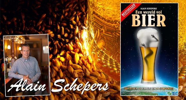 boek over bier, alain schepers, een wereld vol bier, te koop, bierliefhebbers